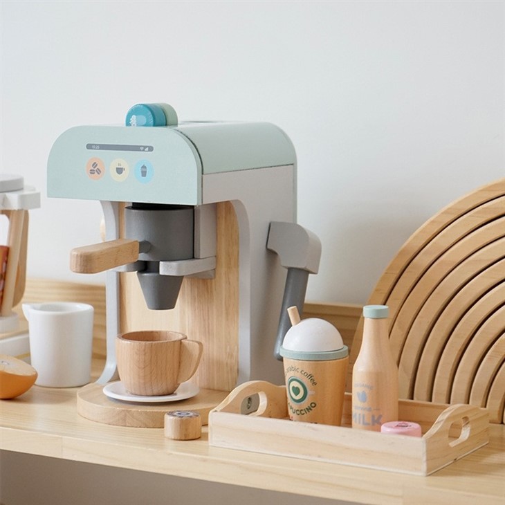 Wood Coffee Maker Toys